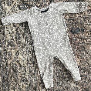 Vonbon Grey Polka Dot Kids One Piece🇨🇦